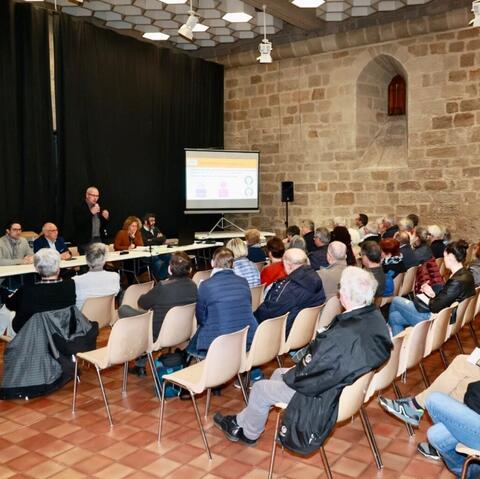 Réunion publique réseau de chaleur Figeac centre
