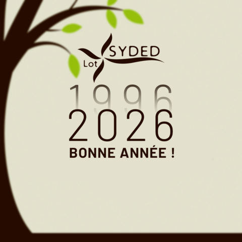 Bonne année 2026 - Le Syded a 30 ans !