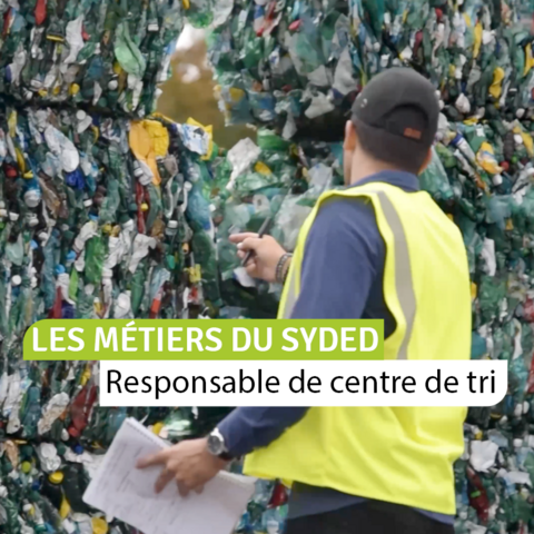 Les métiers du Syded : Responsable de centre de tri des déchets