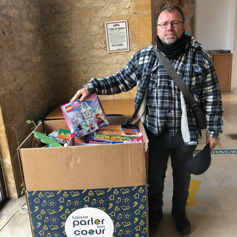 Collecte de jouets 2022 à Souillac