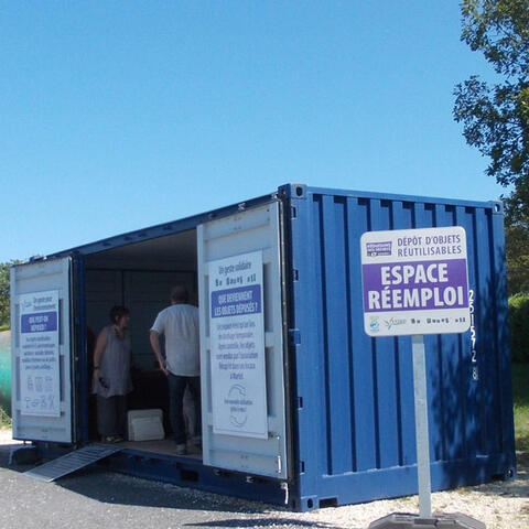 Espaces réemploi Syded du Lot