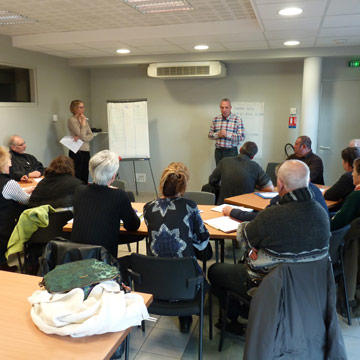 Réunions 2017 des référents environnements - Atelier participatif