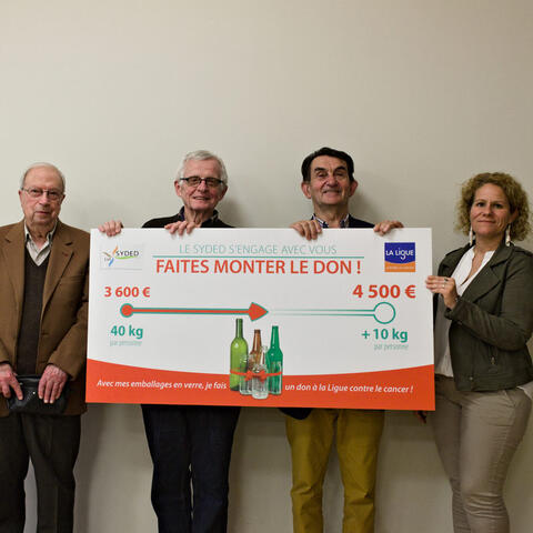 Trier le verre pour vaincre le cancer