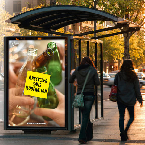 Le tri du verre à l'affiche - Syded du Lot