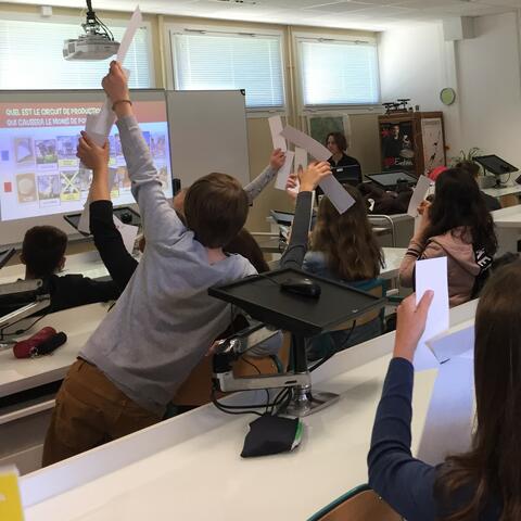 Animation anti-gaspi au collège