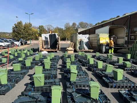 Distribution gratuite de composteurs - Syded du Lot