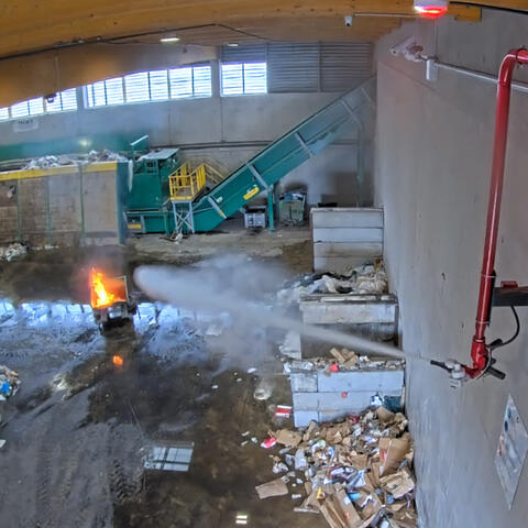 Un système de défense incendie unique en Europe installé au Syded