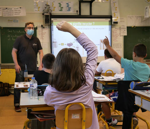 Animations du Syded dans les écoles